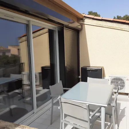 아파트 Cap D'agde Securisee Piscine,terrasse,parking Prive